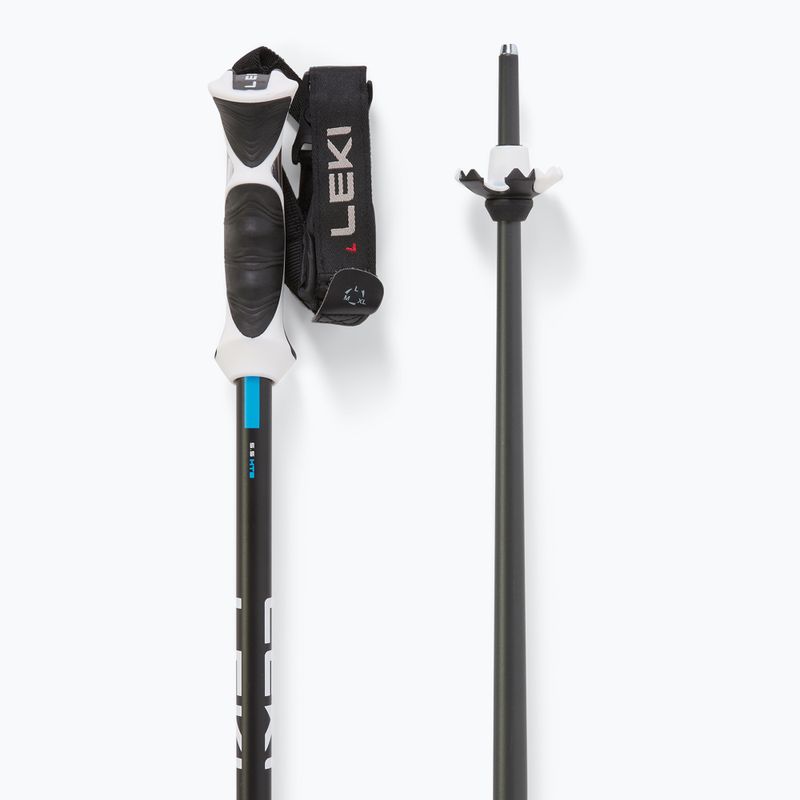 Bețe de schi LEKI Bold Lite S dark anthracite/black/bright blue 3