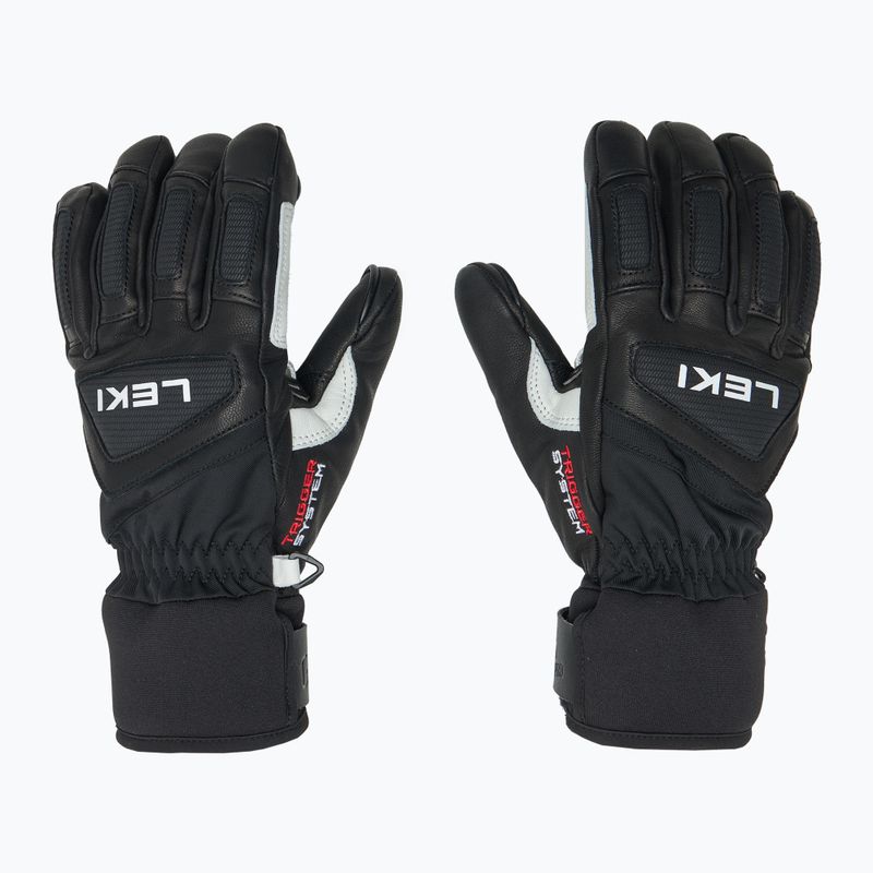 Mănuși de schi pentru femei LEKI Griffin Pro 3D black 3