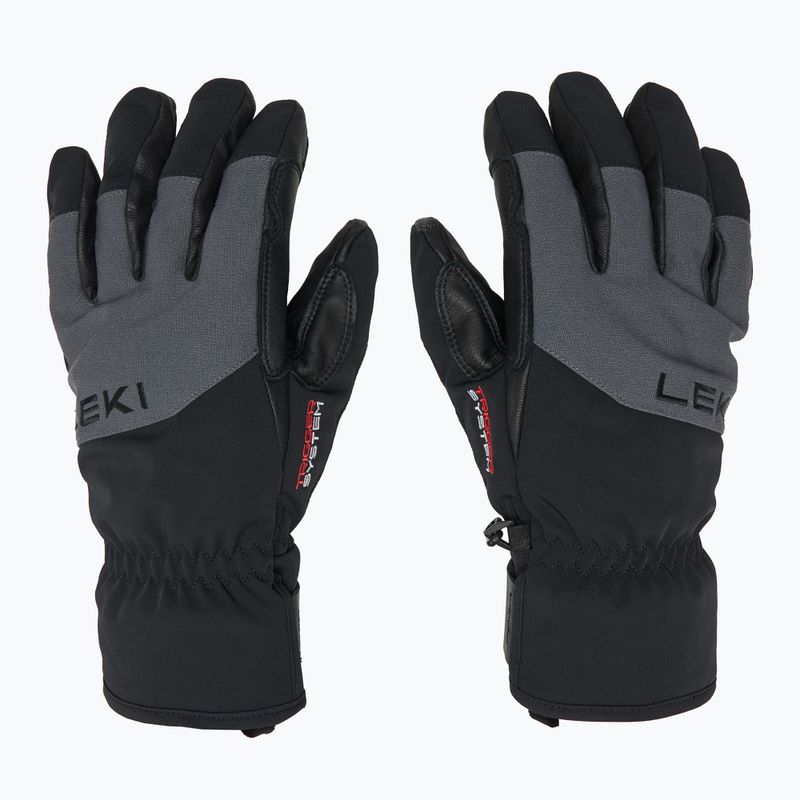 Mănuși de schi pentru bărbați  LEKI Pegas 3D GTX black/ graphite 3