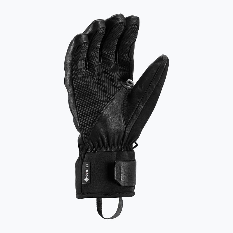 Mănuși de schi pentru bărbați  LEKI Pegas 3D GTX black/ graphite 8