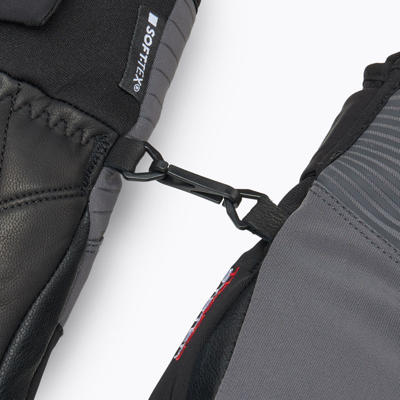 Mănuși de schi pentru bărbați LEKI Sparrow 3D black/ graphite 7