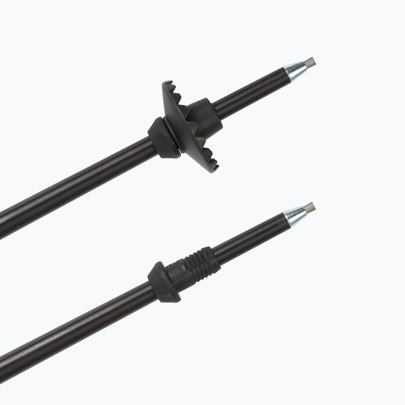 Bețe de schi LEKI Hot Shot anodized black/eloxal gray/eloxal red 5