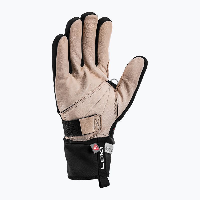Mănuși de schi de fond LEKI PRC Premium ThermoPlus Shark black/sand 3