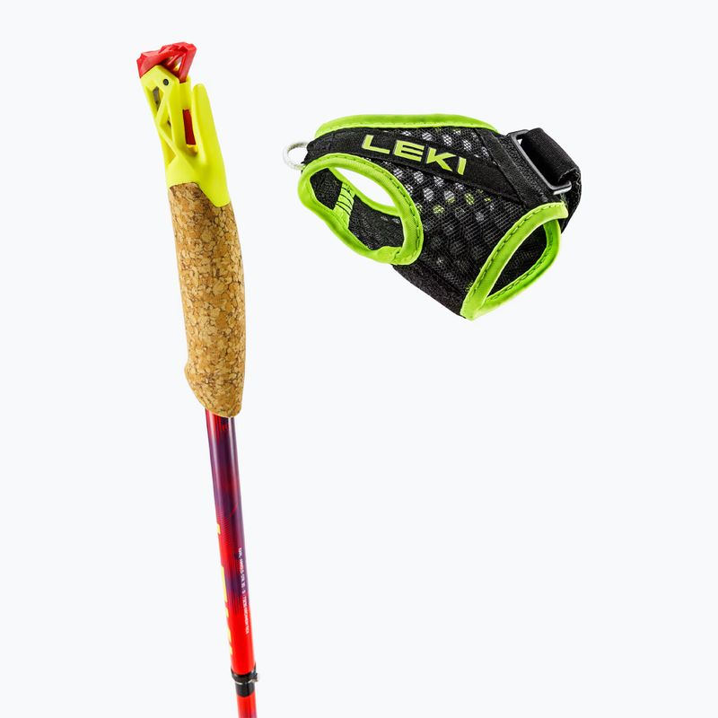 Bețe de alergare LEKI Ultatrail FX.One SL red/purple 5