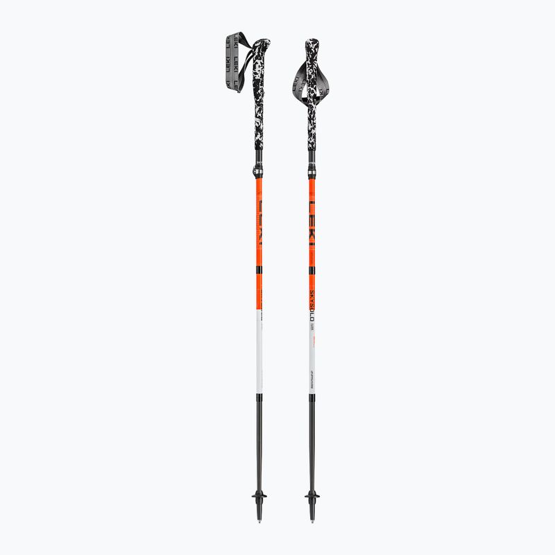 Bețe de trekking LEKI Skysolo FX.One Carbon neon orange/white/black