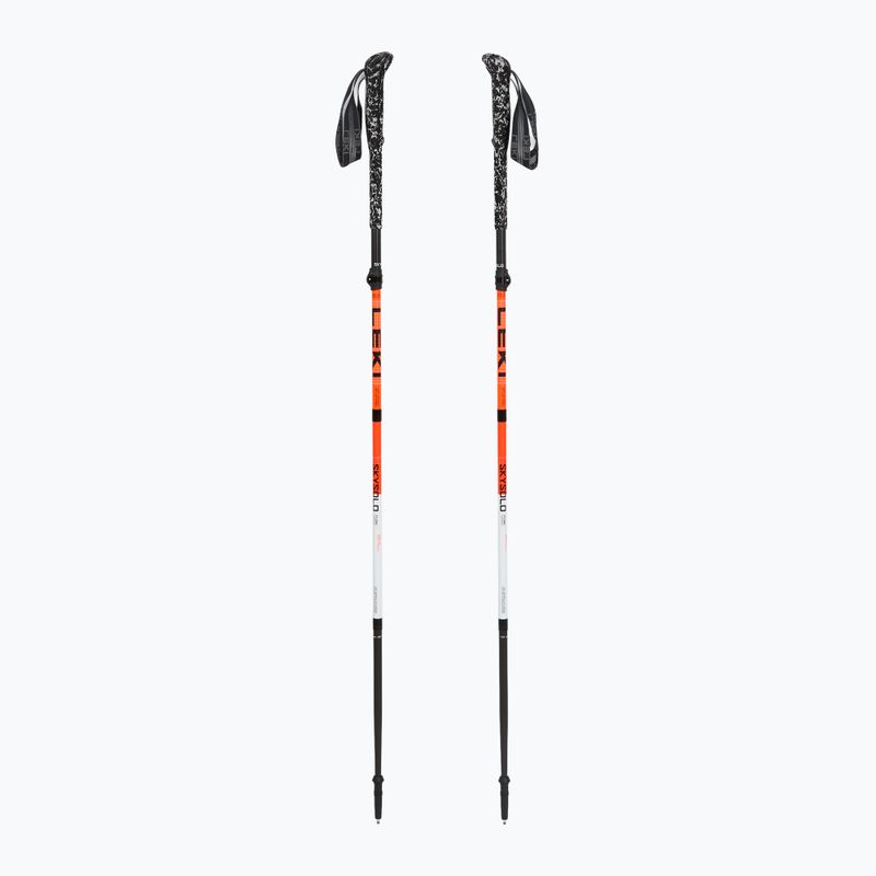 Bețe de trekking LEKI Skysolo FX.One Carbon neon orange/white/black