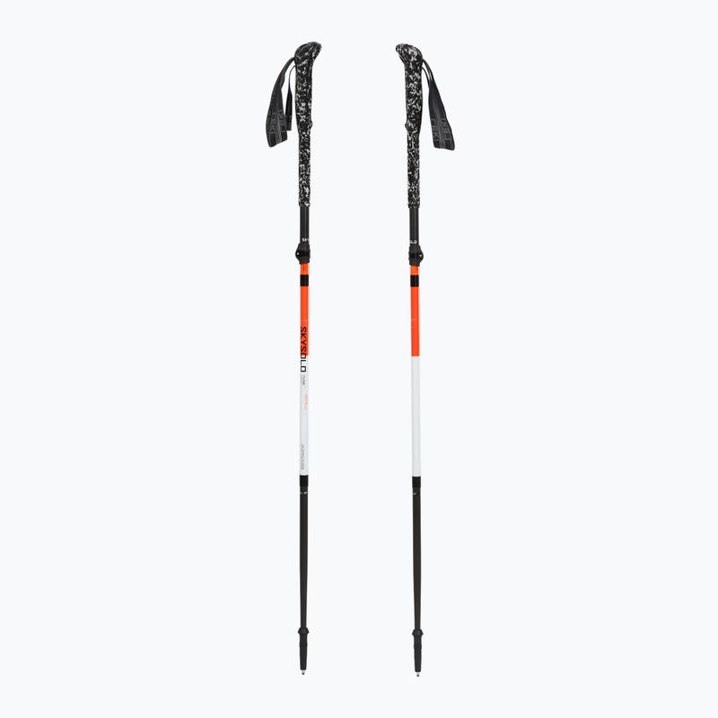Bețe de trekking LEKI Skysolo FX.One Carbon neon orange/white/black 5