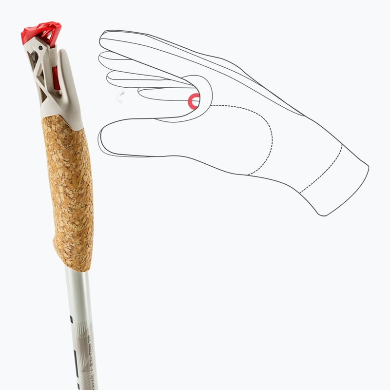 Bețe de alergare LEKI Ultatrail FX.One grey 7