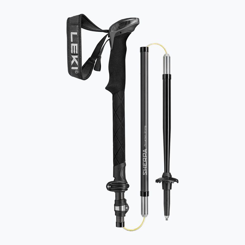 Bețe de trekking LEKI Sherpa FX Carbon Strong black/naturalcarbon/light anthracite 4