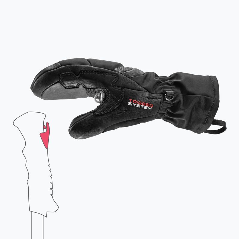 Mănuși de schi pentru femei LEKI Griffin Base 3D Mitt black 9