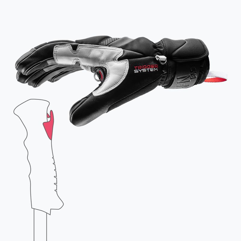 Mănuși de schi pentru bărbați LEKI Griffin Base 3D black 5