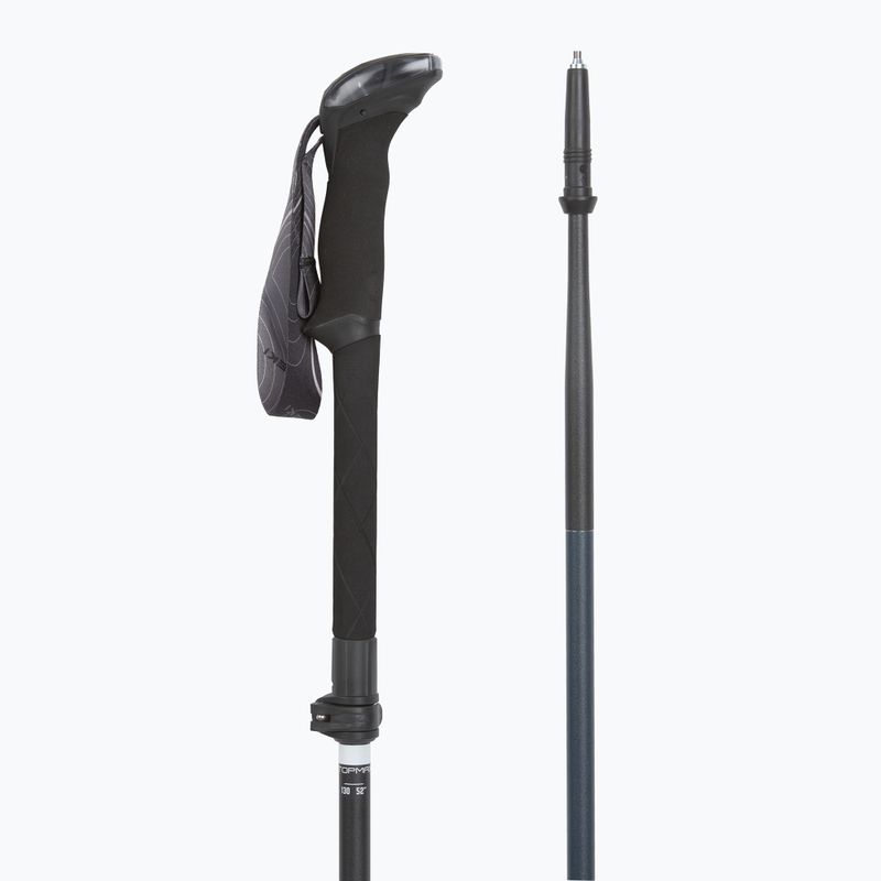 Bețe de trekking LEKI Makalu FX TA black stone blue/dark white 3