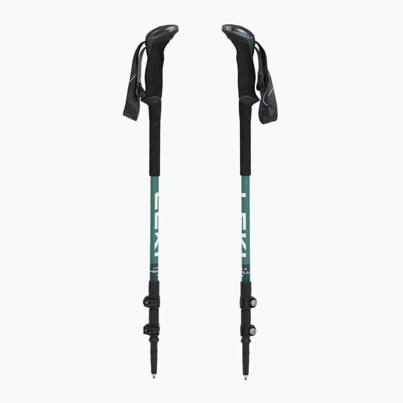 Bețe de trekking LEKI Makalu Lite malachite green/dark malachite green/white 5