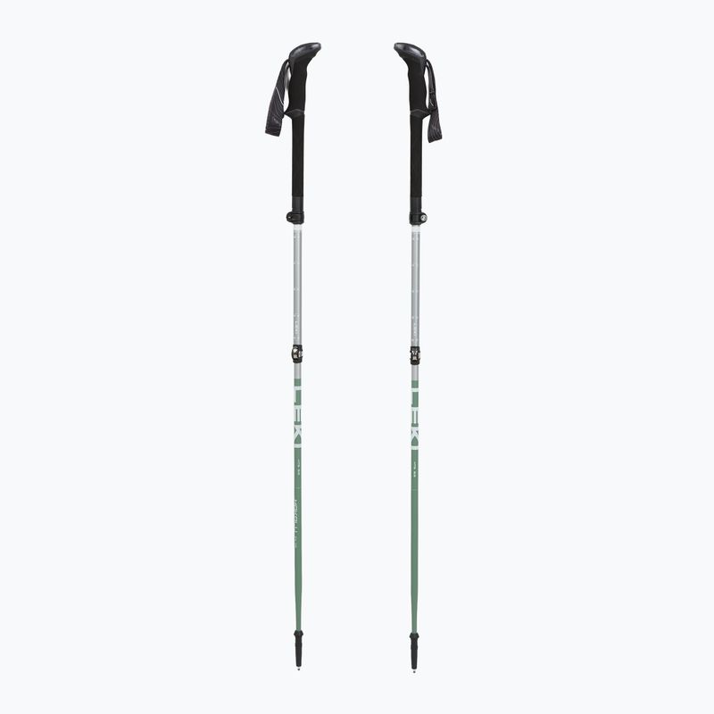 Bețe de trekking LEKI Makalu FX TA silver/greygreen/white