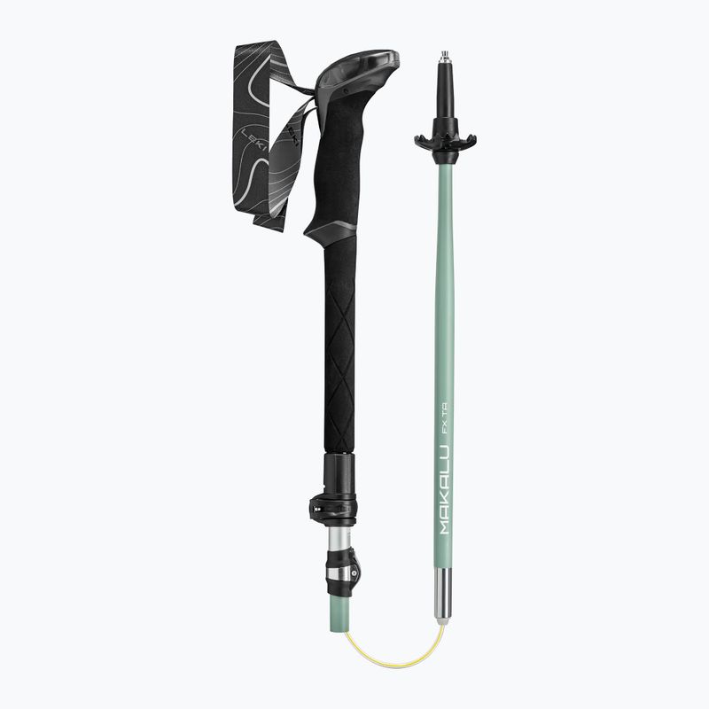 Bețe de trekking LEKI Makalu FX TA silver/greygreen/white 3