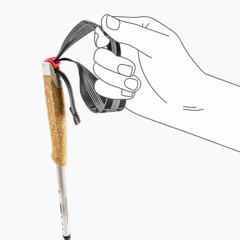 Bețe de alergare LEKI Neotrail Pro FX.One SL grey 7