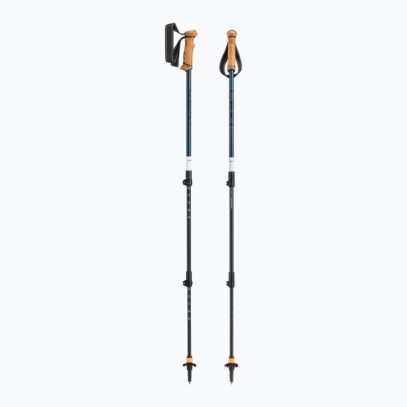 Bețe de trekking LEKI Legacy Lite AS black/denimblue/white