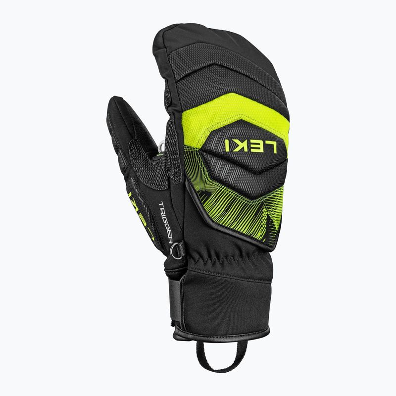 Mănuși de schi LEKI WCR Core TR Mitt black/neon yellow 2