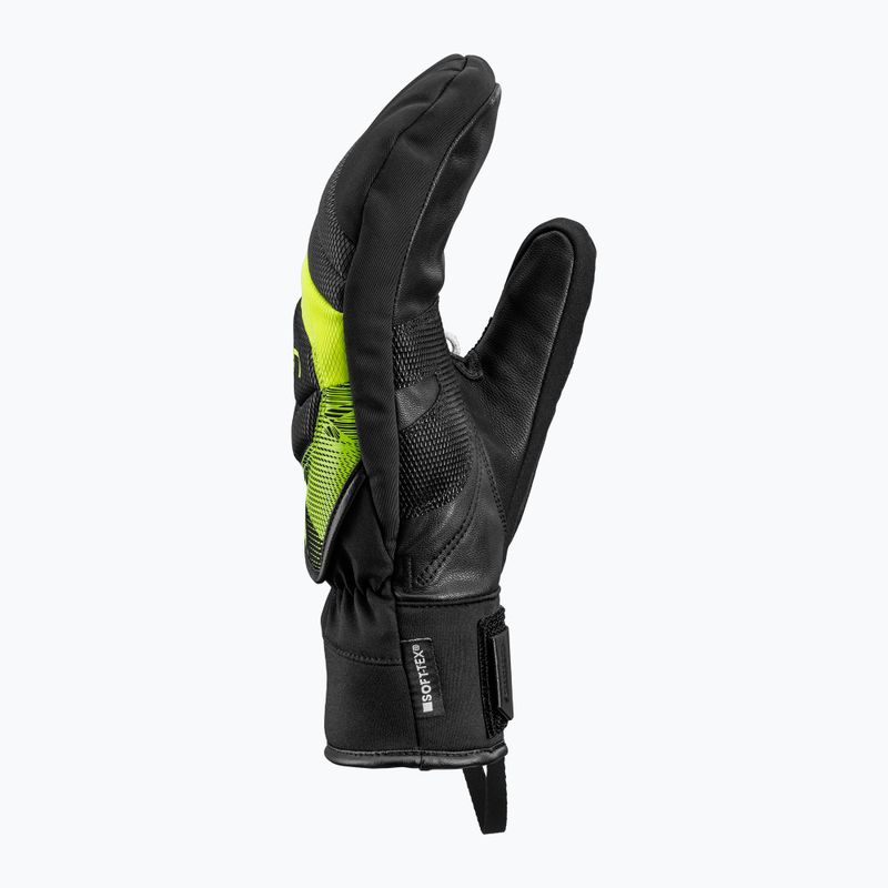 Mănuși de schi LEKI WCR Core TR Mitt black/neon yellow 4