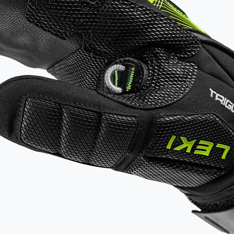 Mănuși de schi LEKI WCR Core TR Mitt black/neon yellow 5