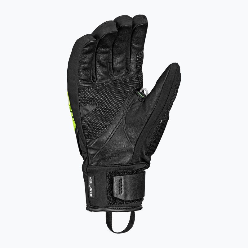 Mănuși de schi LEKI WCR Core TR black/neon yellow 3