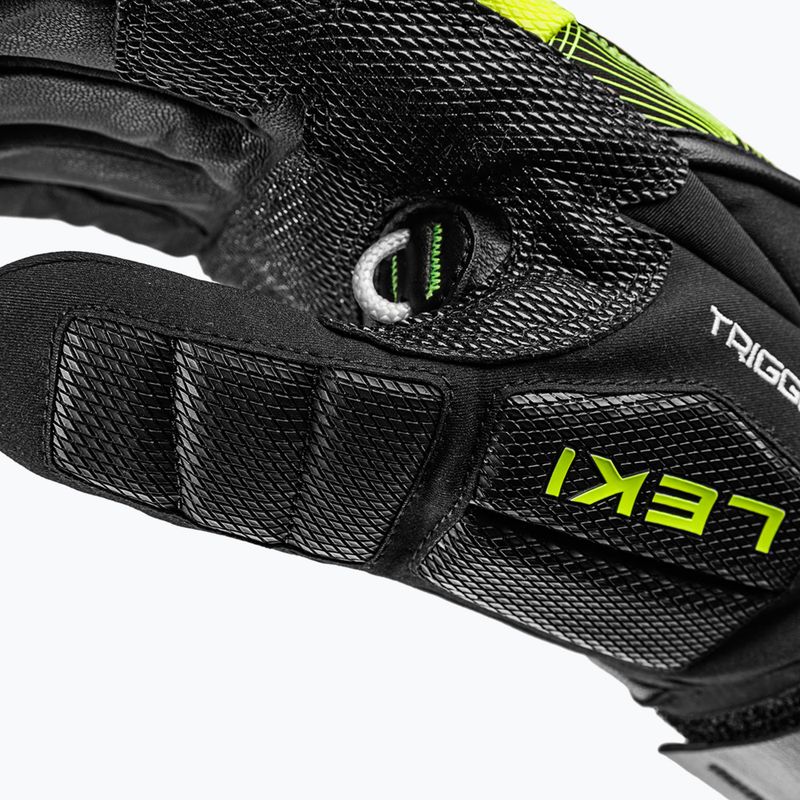 Mănuși de schi LEKI WCR Core TR black/neon yellow 4