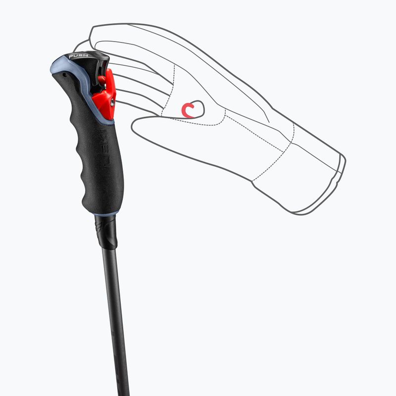 Bețe de schi LEKI Carbon 12 TR black 4