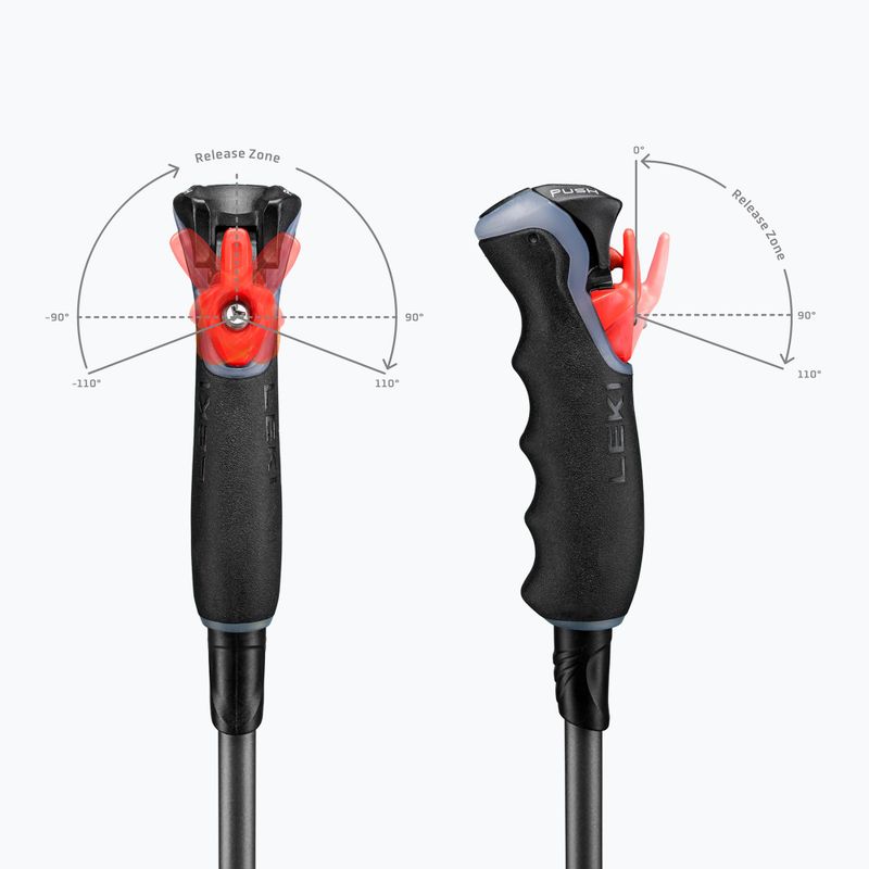 Bețe de schi LEKI Carbon 12 TR black 5