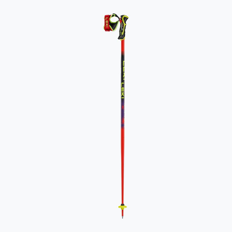 Bețe de schi LEKI WCR Pro SL TR bright red/black/neon yellow 2