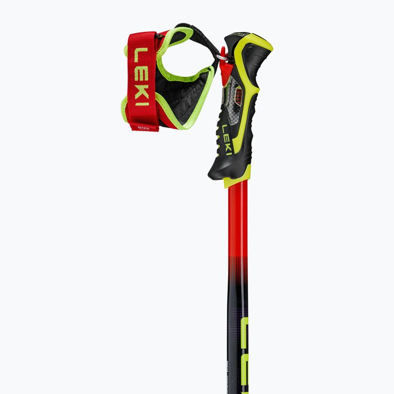 Bețe de schi LEKI WCR Pro SL TR bright red/black/neon yellow 3