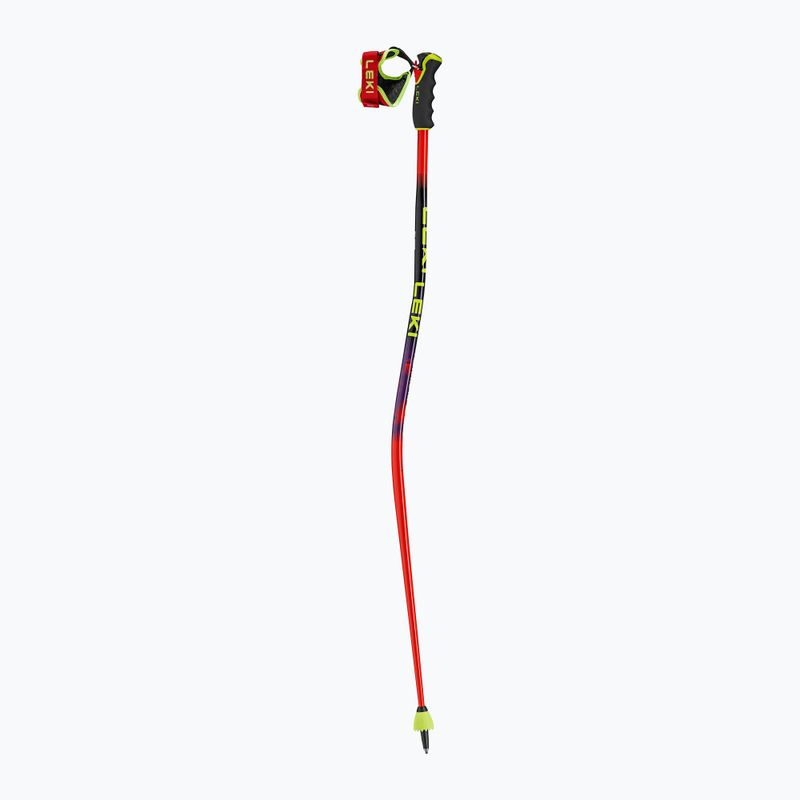 Bețe de schi LEKI WCR Pro GS TR bright red/black/neon yellow 2