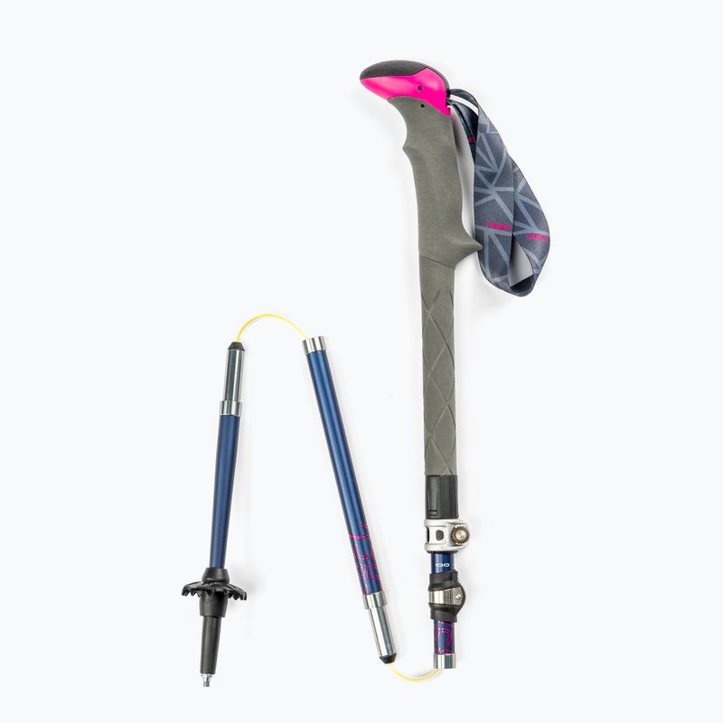 Bețe de trekking Leki Micro Vario Carbon, albastru, 6492067 6