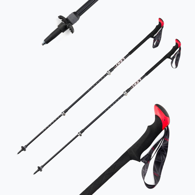 Bețe de trekking Leki Sherpa XTG AS, gri, 6492029 6