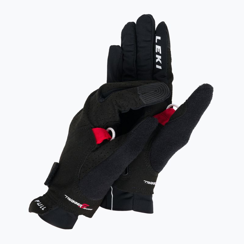 Mănuși de trekking LEKI Nordic Move Shark, negru, 649701301060