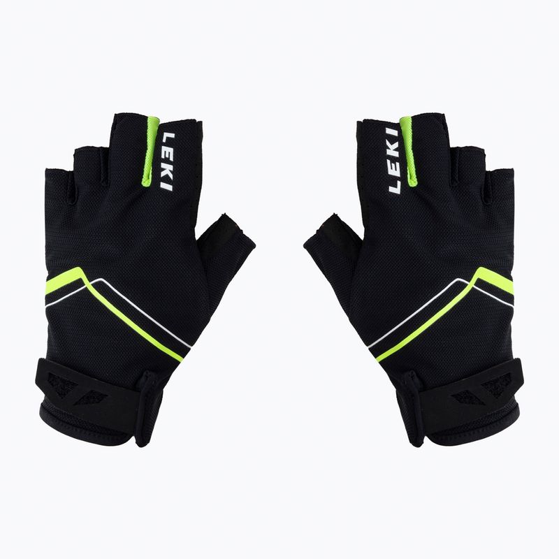 LEKI Mănuși pentru mers nordic Multi Breeze Short negru 649704302060