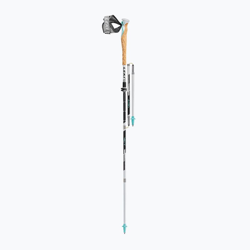 Bețe de trekking LEKI MCT 12 Vario Carbon, negru și alb, 65026851