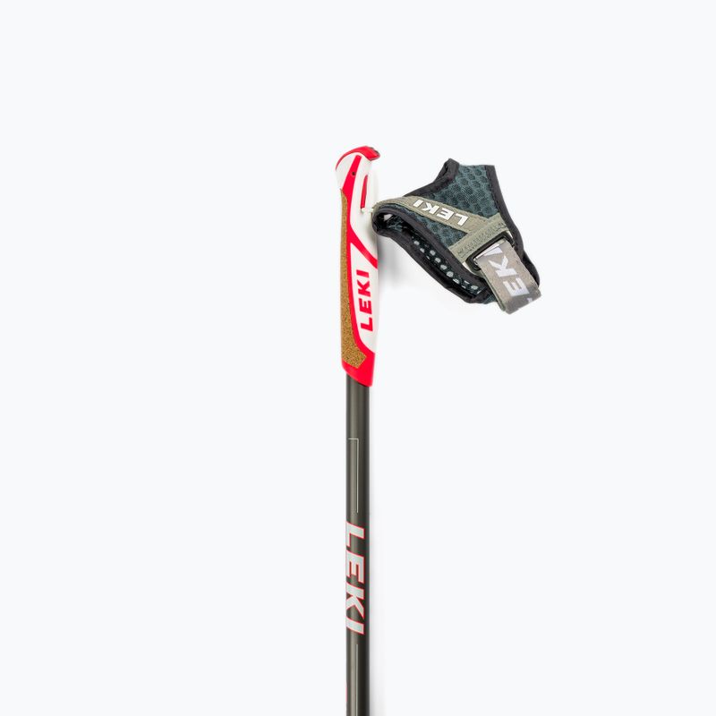 Bețe de mers LEKI Flash Carbon Nordic, gri, 65025601115 3