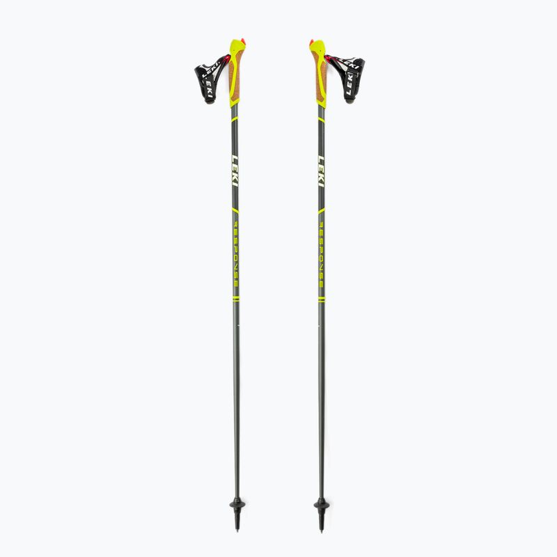 Bețe de mers Leki Response Nordic, gri, 65025201110