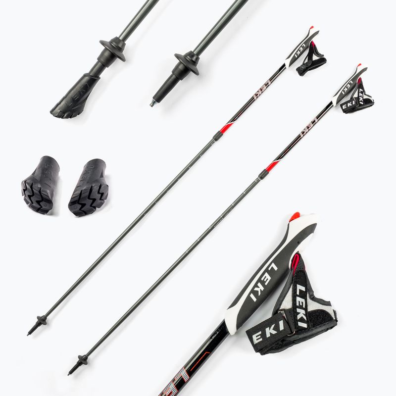 Bețe de mers Leki Spin Nordic, negru, 65026161 6