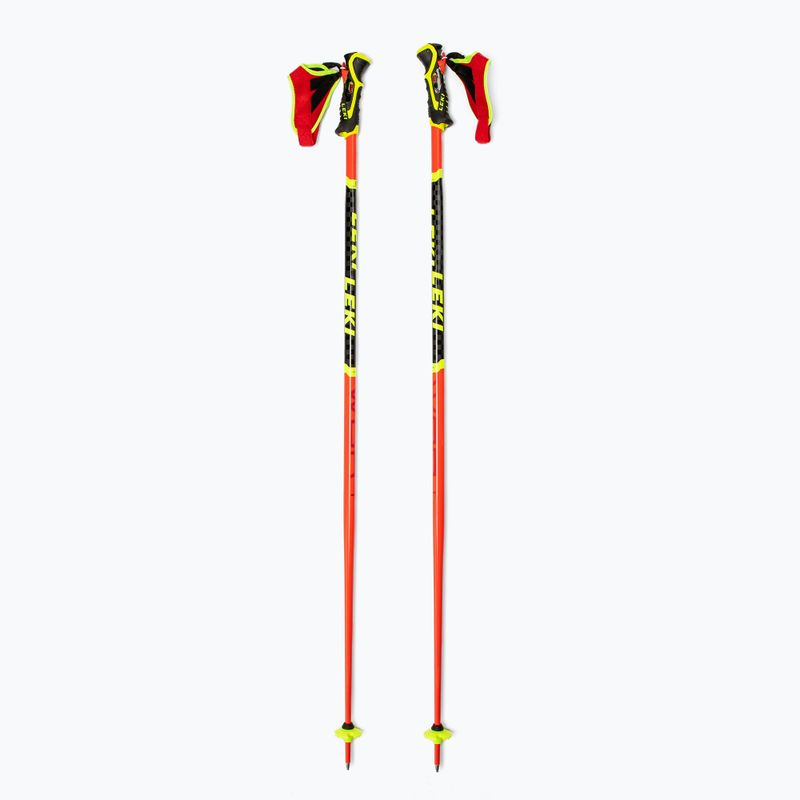 Bețe de schi LEKI Wcr Sl 3D, roșu, 65067481