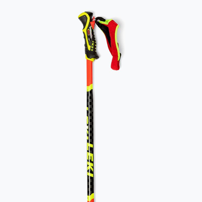 Bețe de schi LEKI Wcr Sl 3D, roșu, 65067481 2