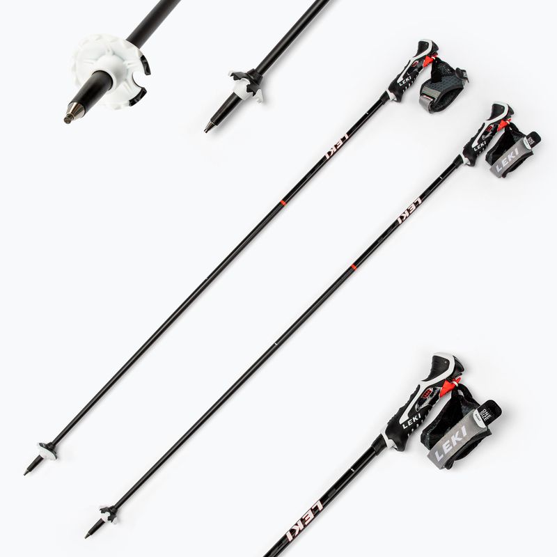 Bețe de schi LEKI 3D Carbon 14, negru, 65067901 7