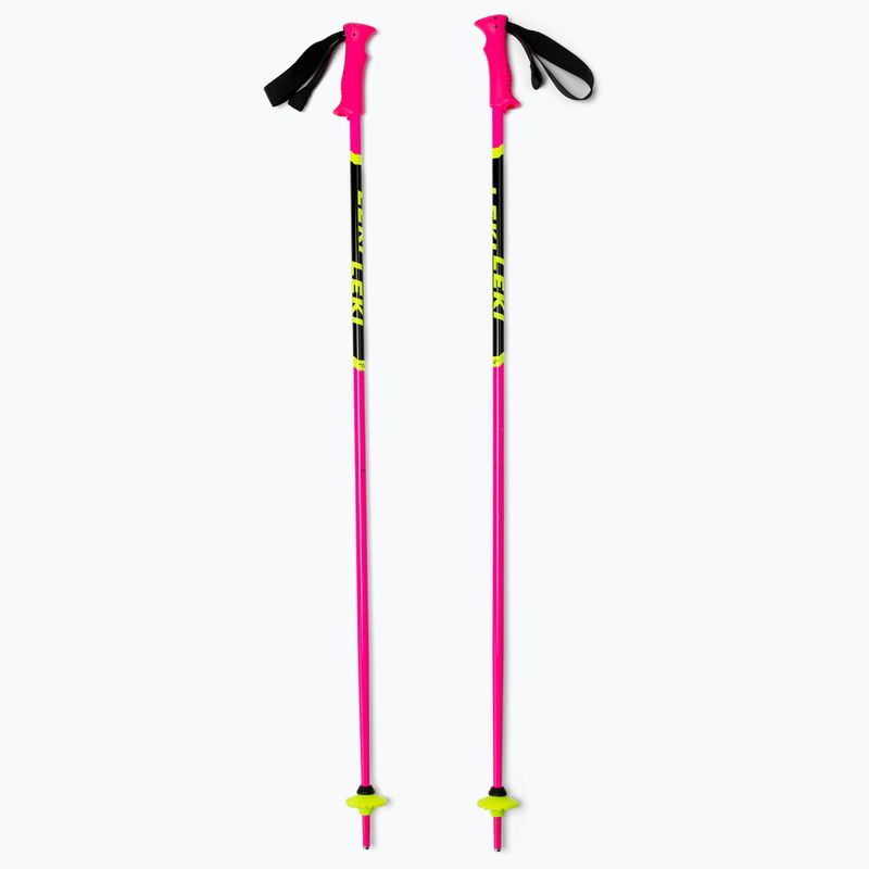 Bețe de schi LEKI Racing Kids, roz, 65044302