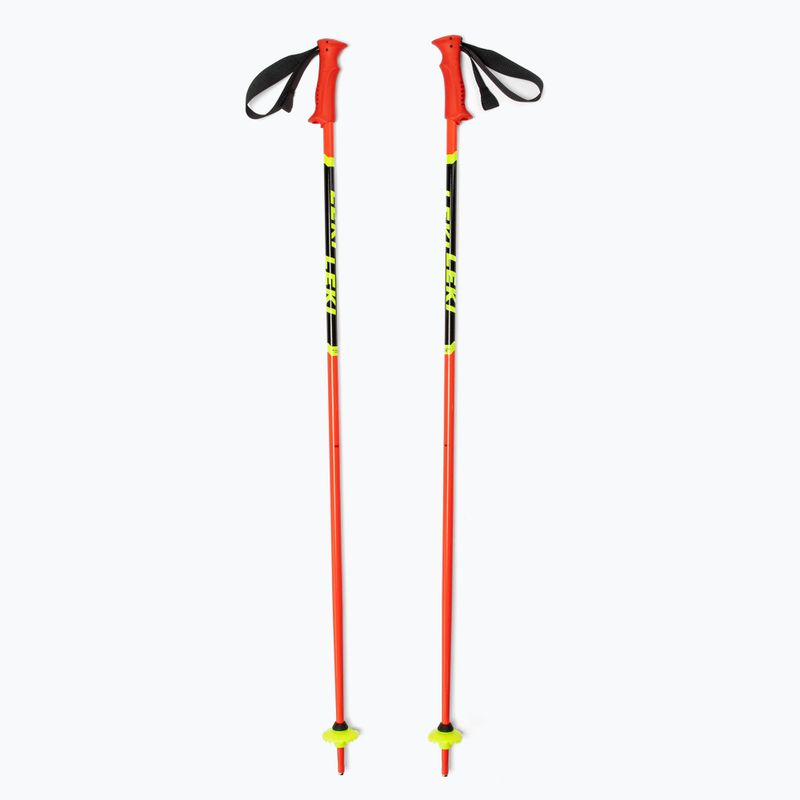 Bețe de schi LEKI Racing Kids, roșu, 65044301