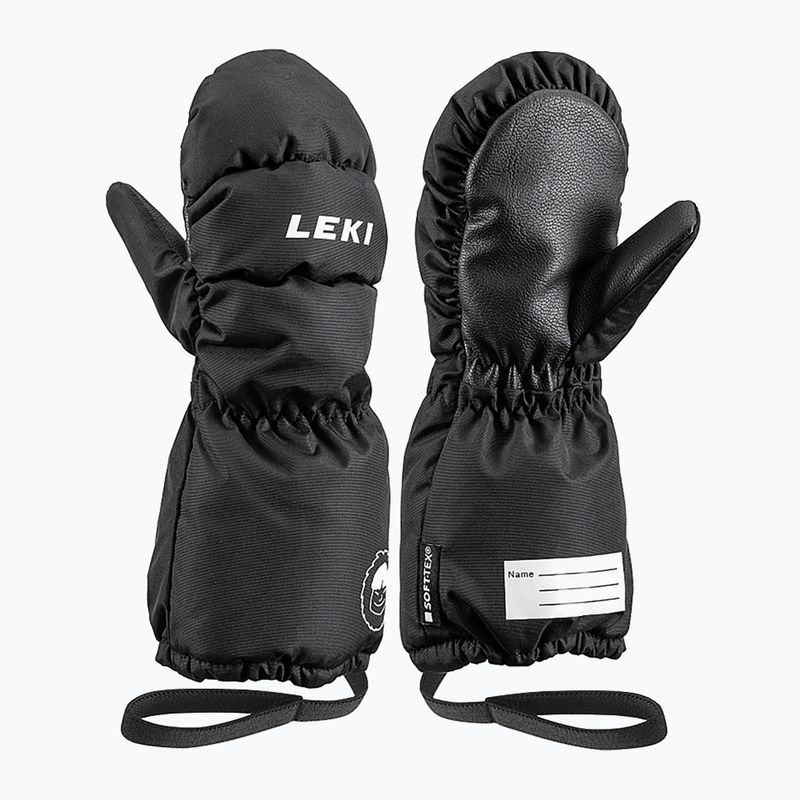 LEKI Mănuși de schi pentru copii Little Eskimo Mitt Long negru 650801401020 4