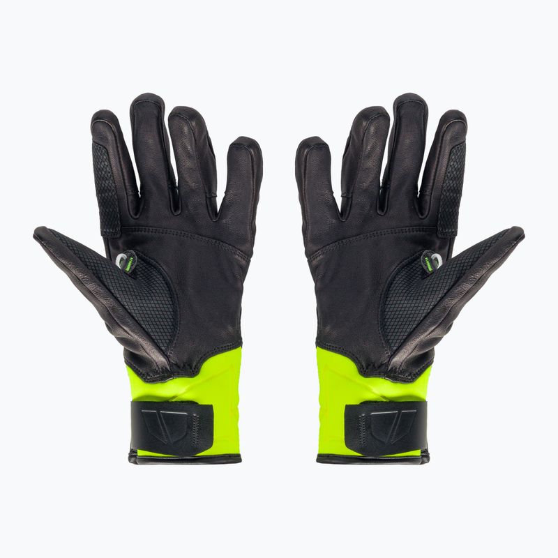 LEKI Worldcup Race Speed 3D mănușă de schi pentru bărbați negru-verde 650801301090 3