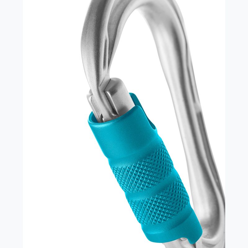 EDELRID HMS Strike Triple II carabiner argintiu 2