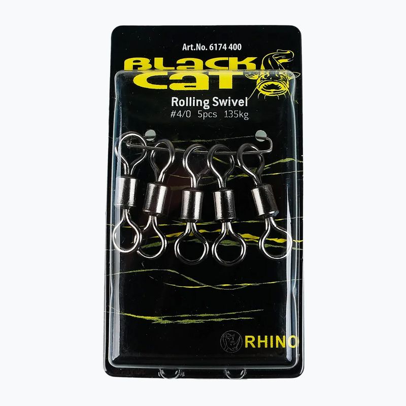 Black Cat pisica de pisică de mare cu pivot de siguranță Cross Lock 5pcs negru 6173100