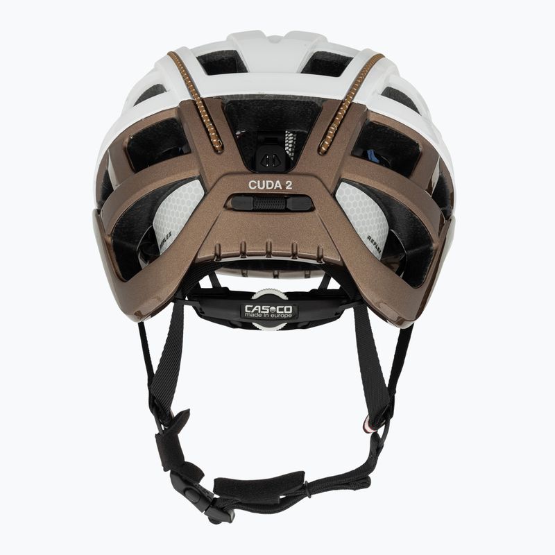 Cască de bicicletă  CASCO Cuda 2 Strada white/mocca 3