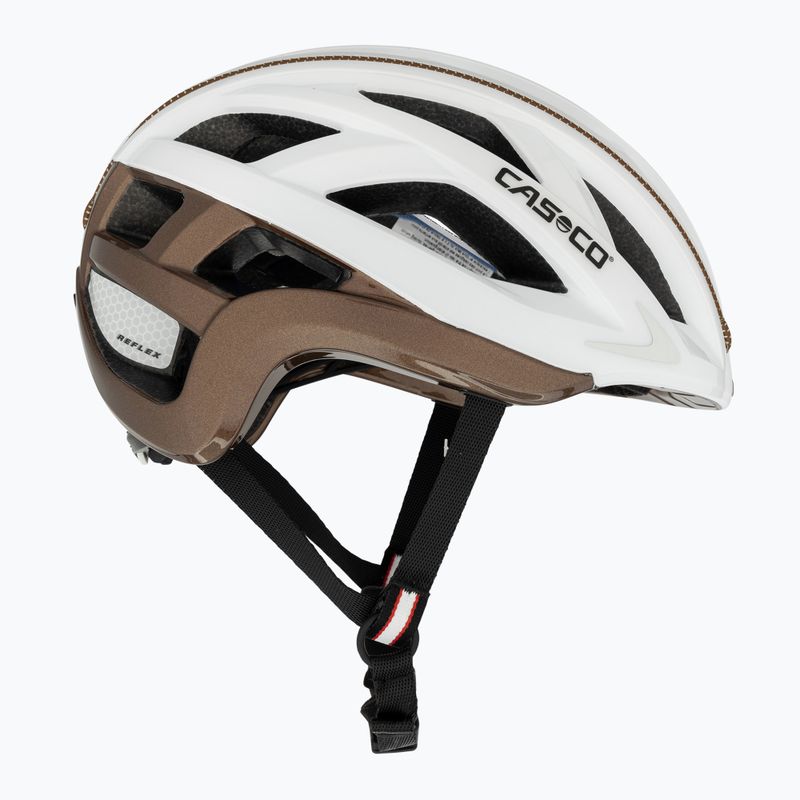 Cască de bicicletă  CASCO Cuda 2 Strada white/mocca 4